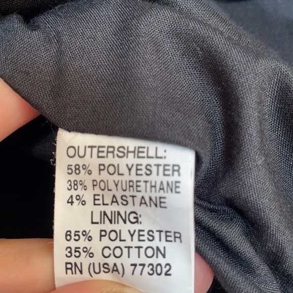 High Waisted Black Skirt with Zippered Front - Picture 5 of 5